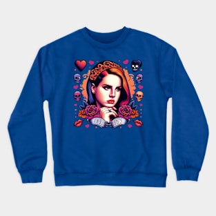 Lana Del Rey - 90s Neon Goth Crewneck Sweatshirt